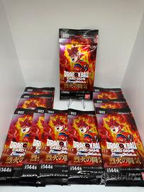 10x FB02 Booster Pack Sealed Dragon Ball FW