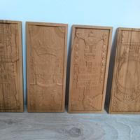 Carte in legno, Assi carte Trevigiane 