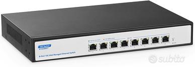 SWITCH 10GBIT 8 PORTE CONFIGURABILE