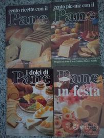 4 libri ricette con il pane + omaggio