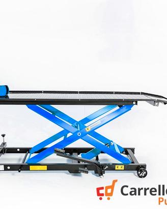 Sollevatore Idraulico Moto Scooter ponte moto BLU