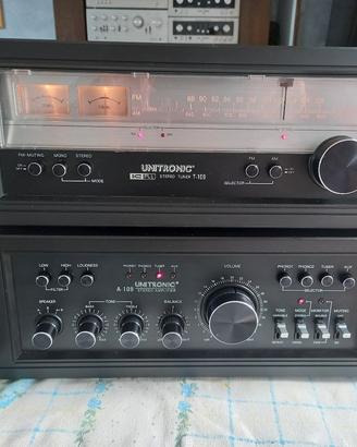 amplificatore e radio unitronic