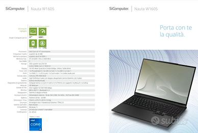 NB NAUTA W1605 16" WQXGA I7-14650HX.16GB SSD 1 TB.