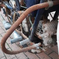 Paragambe artigianale moto epoca Guzzi