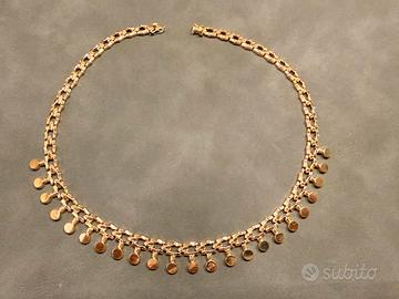 Collana oro 18 KT maglia a catena