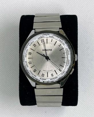 Raketa 24 Ore - World Time – Made in Russia
