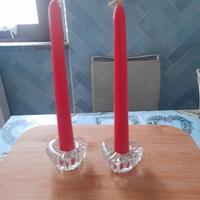 portacandele a forma di cuore