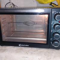 Forno elettrico ventilato, grill tutto funzionante