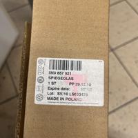 Vetro specchio sx VW Sharan