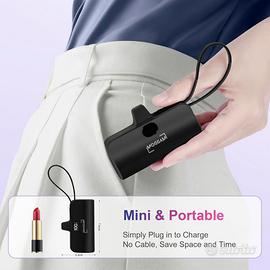 Mini power bank per iphone e smartphone