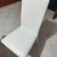 4 sedie in pelle Calligaris