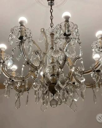 Lampadario cristallo