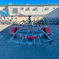 Carrello nautico omologato targato