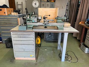 Tornio schaublin compresa attrezzatura