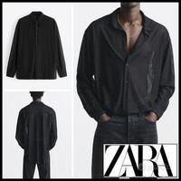 NUOVA camicia ZARA leggera nera M(vedi etichetta)