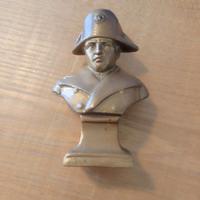 Napoleone statuetta ottone pieno pesante 10 cm