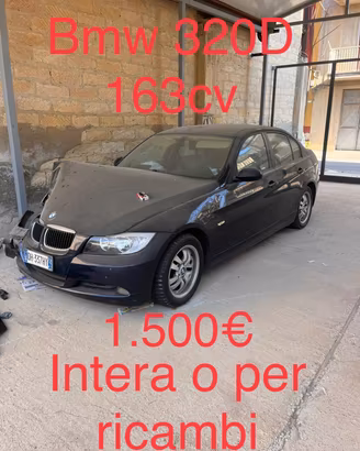 Bmw 320 d 163cv completa ricambi