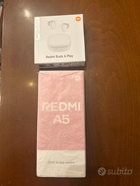 Redmi A5 e Redmi buds 6 play