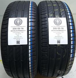 2 GOMME 205 55 16 MICHELIN A77085