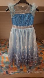 Costume Frozen Elsa 4-5 anni 120 cm