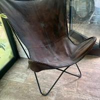 Poltrona vintage in pelle