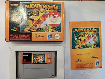 mickey mania super Nintendo 
