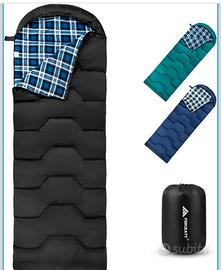 Forceatt Sacco a Pelo, -8°C-15°C  4 StagioniAdulti