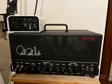 Testata PRS MT15 + Two Notes Torpedo Captor X