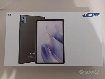 Tablet SUAAT S3, Android 14, 10", garanzia Feb.27