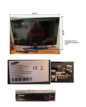 TV Samsung 26" HD Ready + Decoder Digitale Terrest