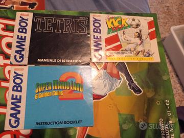 Libretti giochi Game Boy