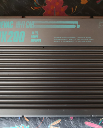 Amplificatore car