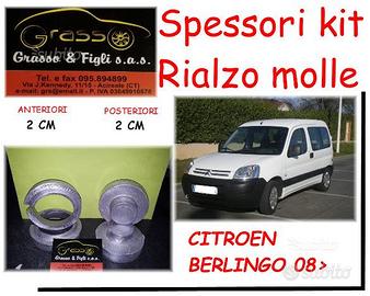 Kit spessori rialzo molle Citroen Berlingo 2008