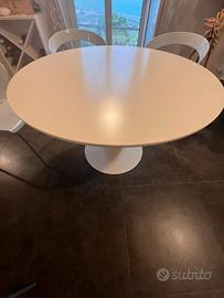 Tavolo tondo bianco