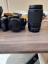 Nikon Z50 kit + zaino + filtri