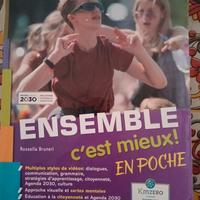 libro francese scuola media Ensamble c'est mieux
