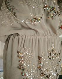 Patrizia Pepe blusa top seta tg 42