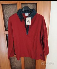 Polo Gina Benotti Rossa NUOVA con cartellino tg L