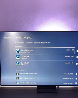 Samsung Smart TV 55 4k 144 hz Mini led per ps5-Pc