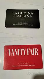 Abbonamento Vanity Fair e La cucina Italiana