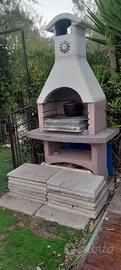 barbecue forno pietra 