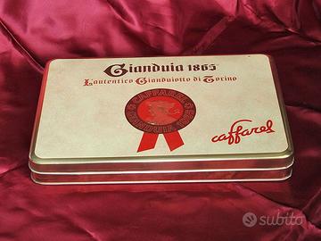 Scatola classica gianduiotti in latta