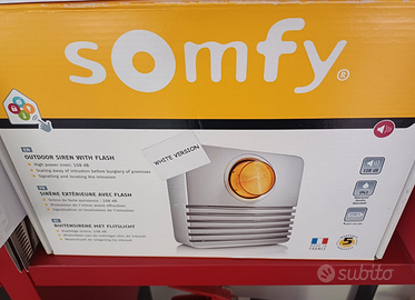 🚨 Sirena da esterno Somfy con flash Sicurezza