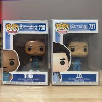 Funko pop scrubs J.D. e Turk
