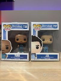 Funko pop scrubs J.D. e Turk