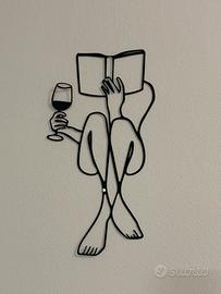 Decorazione da parete donna