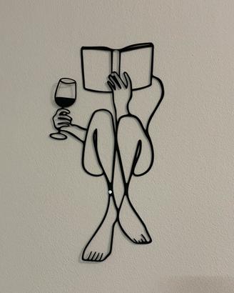Decorazione da parete donna
