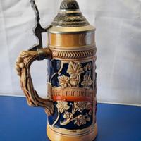 Boccale di Birra Vinage in Ceramica West Germany