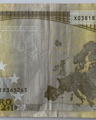 Banconota da 200 euro serie 2002 – collezione euro