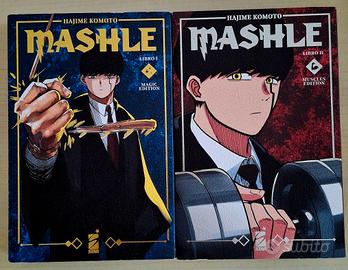 Manga n.1-n.2 "Mashle", cover edition